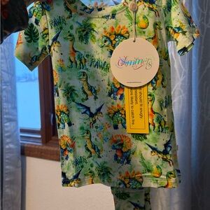 Glimmers Dinosaur Set Bamboo